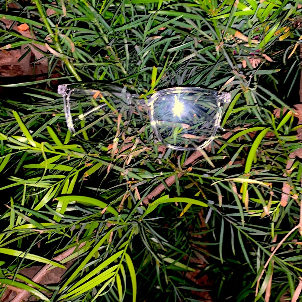 Clear glasses